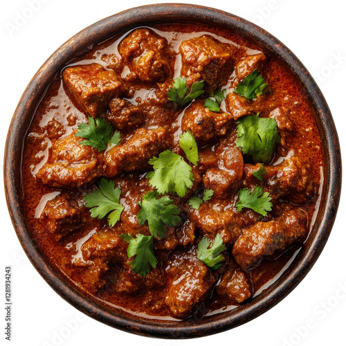 Meat sauce with peppers