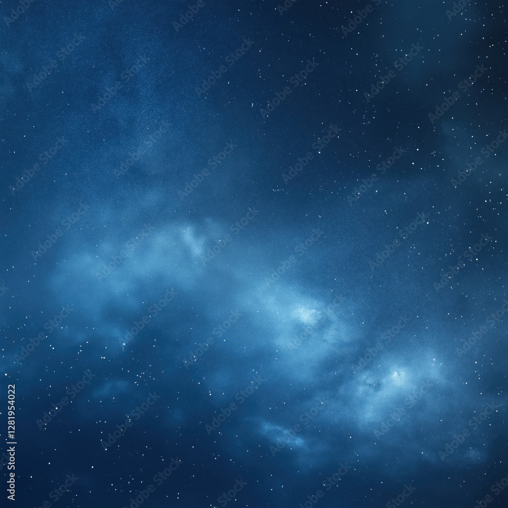 Naklejka premium Starry Night Sky