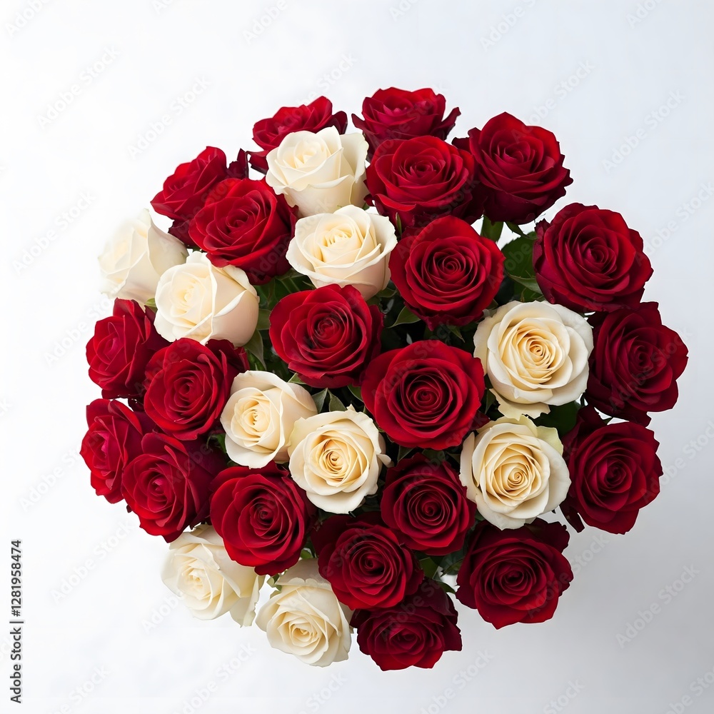 bouquet of red roses