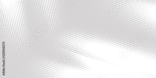white and gray halftone dots gradient pattern pop texture grunge dots background