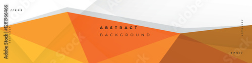 Modern abstract background linkedin banner