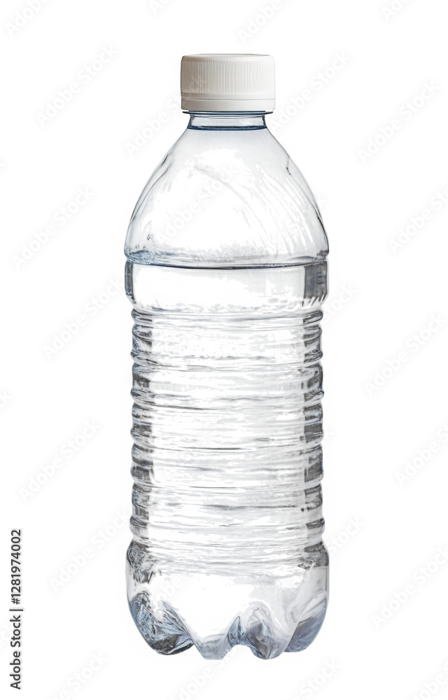 Fototapeta premium water bottle isolated on white