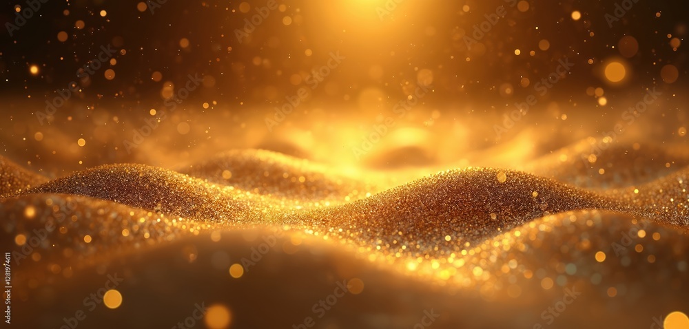 Shiny gold background with luxurious shimmer. Elegant texture, golden sand dune waves, glitter sparkle dust. Opulence, wealth, richness. Decorative glamour style. Chic premium polish, vibrant Shiny gold background with luxurious shimmer. Elegant texture, golden sand dune waves, glitter sparkle dust. Opulence, wealth, richness. Decorative glamour style. Chic premium polish, vibrant