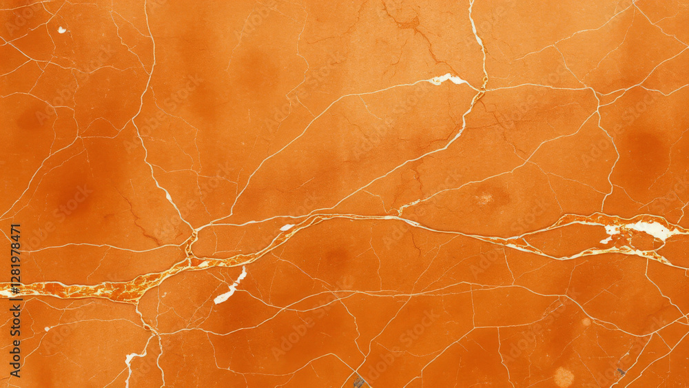 Fototapeta premium Stunning Orange Marble Texture Design