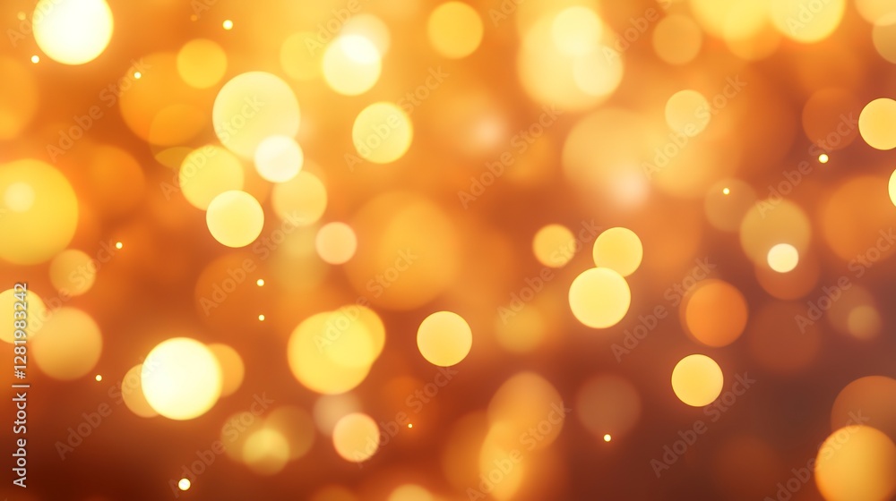 Obraz premium Soft orange and yellow abstract gradient, blurred with warm and glowing light, evoking a cozy and inviting atmosphere