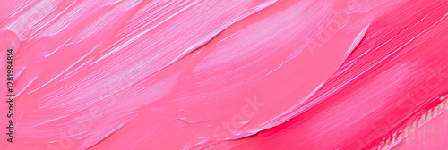 Vivid pink smooth paint texture for artistic backgrounds and design projects