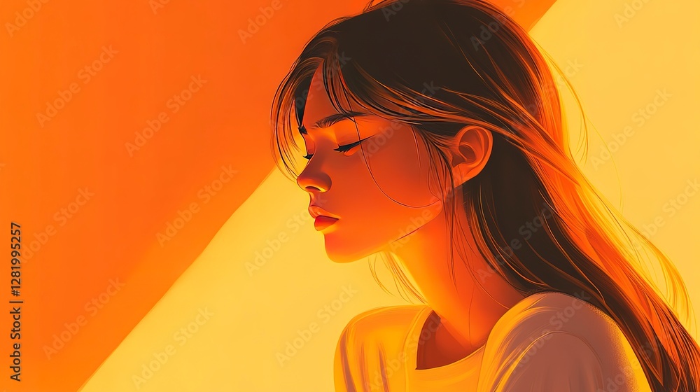 Warm brown and orange gradient with soft glowing edges, creating a cozy and inviting ambiance Warm brown and orange gradient with soft glowing edges, creating a cozy and inviting ambiance
