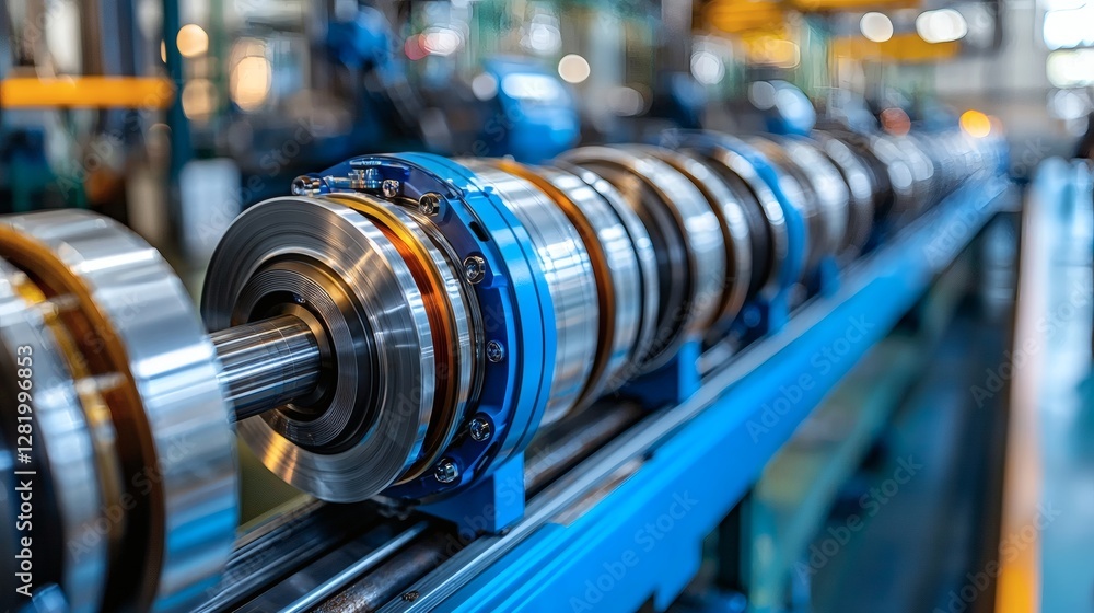 Fototapeta premium High-Precision Manufacturing Equipment in Modern Industry