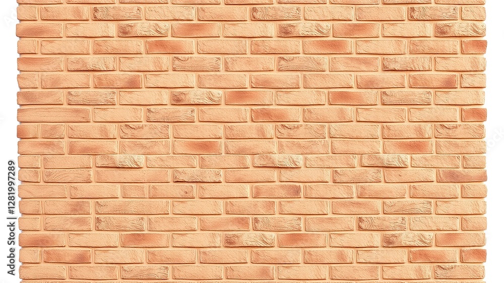Light Brown Brick Wall with Grooved Texture Light Brown Brick Wall with Grooved Texture