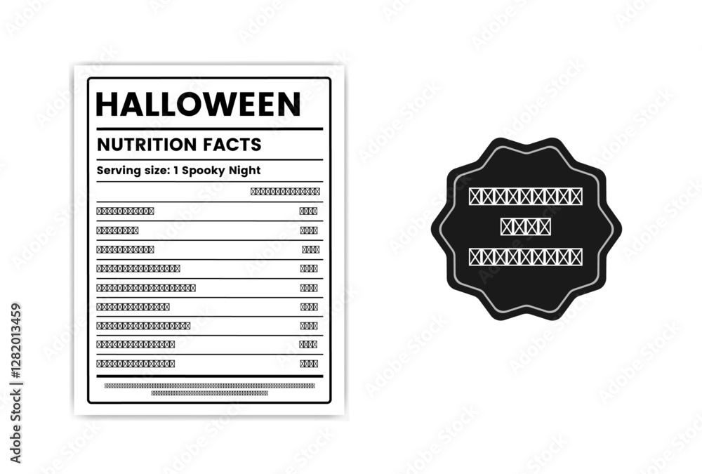 halloween nutrition facts,halloween nutrition facts label template halloween nutrition facts,halloween nutrition facts label template