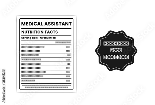 medical assistant nutrition facts,medical assistant nutrition facts label template