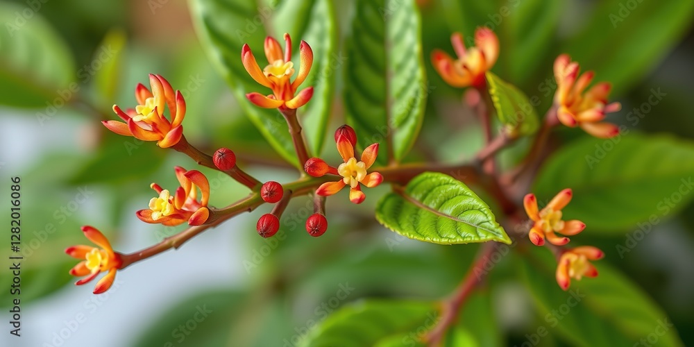 Obraz premium Mesmerizing Mosaic: Riccardia latifrons' Enchanting Tapestry