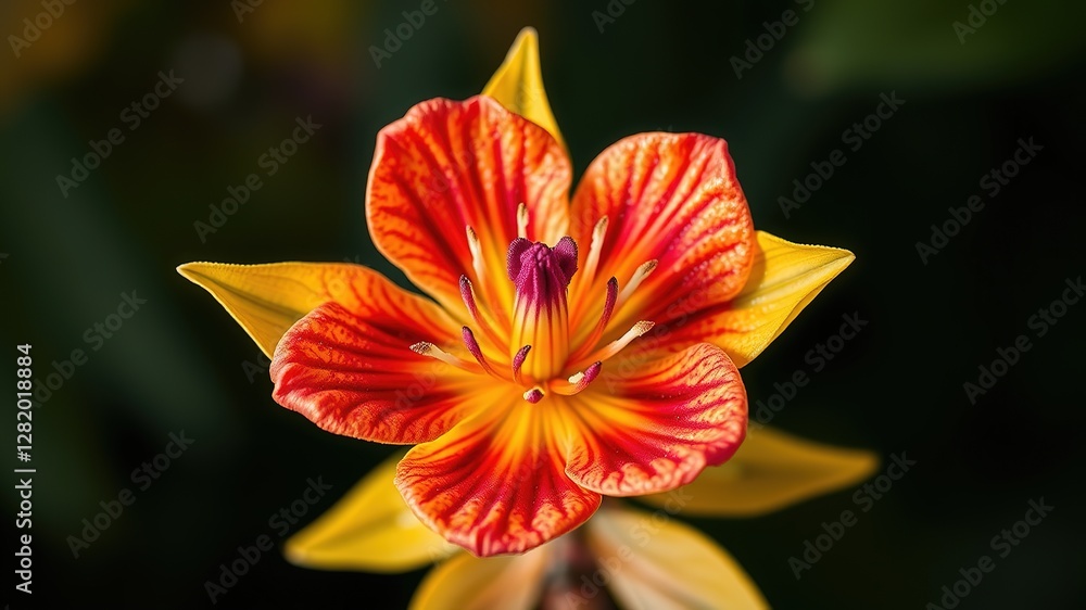 Fototapeta premium Swartzia Ingifolia: Exotic Flowering Plant with Captivating Bloom