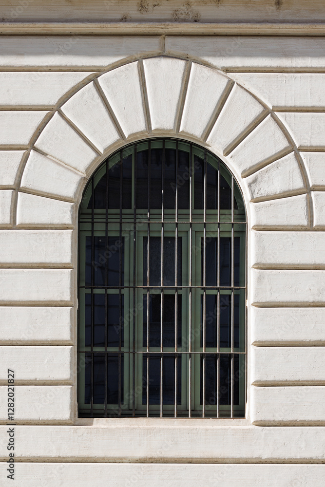 Fototapeta premium Historic Window - Architectural Detail