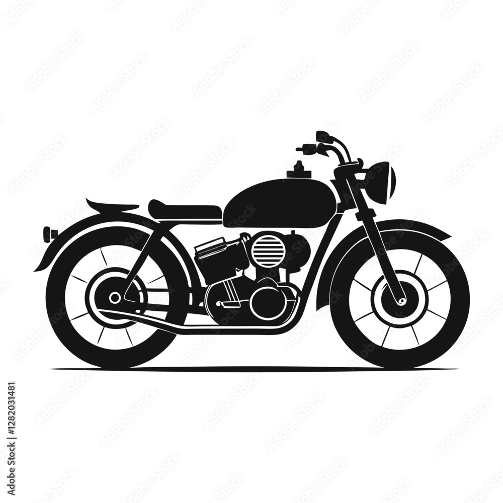 Super Bike Vector Illustration Heavy Bike Logo Design Super Bike Vector Illustration Heavy Bike Logo Design