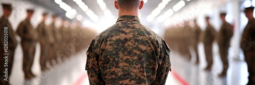 military soldiers in army basic combat training 