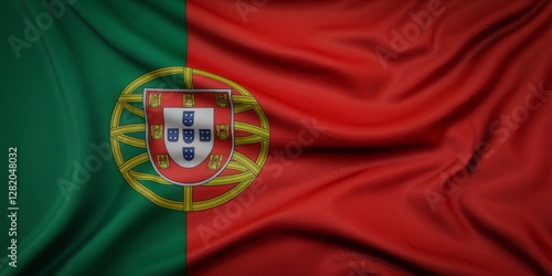 Fotografie portugal  national flag background.