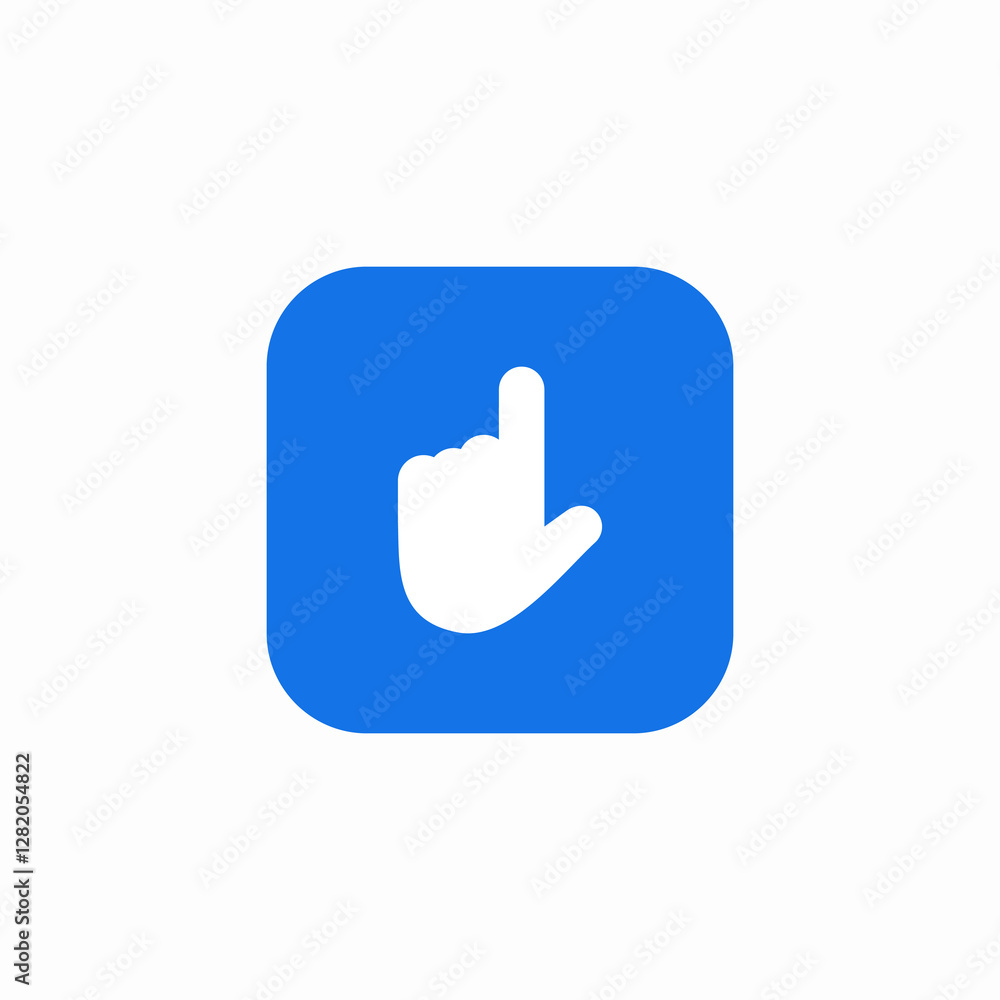 finger tap sensor icon sign vector finger tap sensor icon sign vector