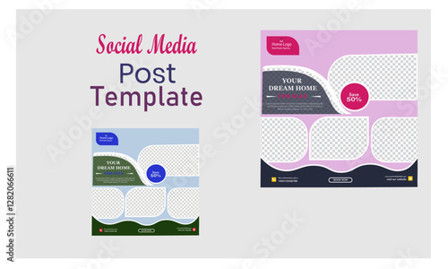 social media template post design