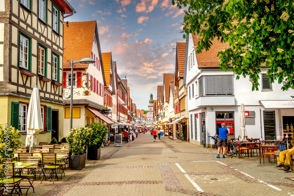 Altstadt, Kirchheim unter Teck, Deutschland Altstadt, Kirchheim unter Teck, Deutschland