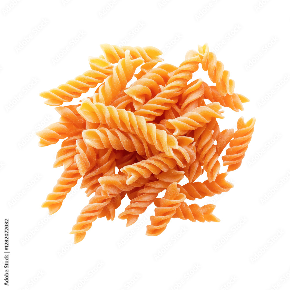 Pile of Uncooked Fusilli Pasta
Pile of Uncooked Fusilli Pasta