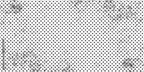 Seamless - Halftone converting dots to square motion background, Square pixelate background, Retro grunge and Vintage Pattern.