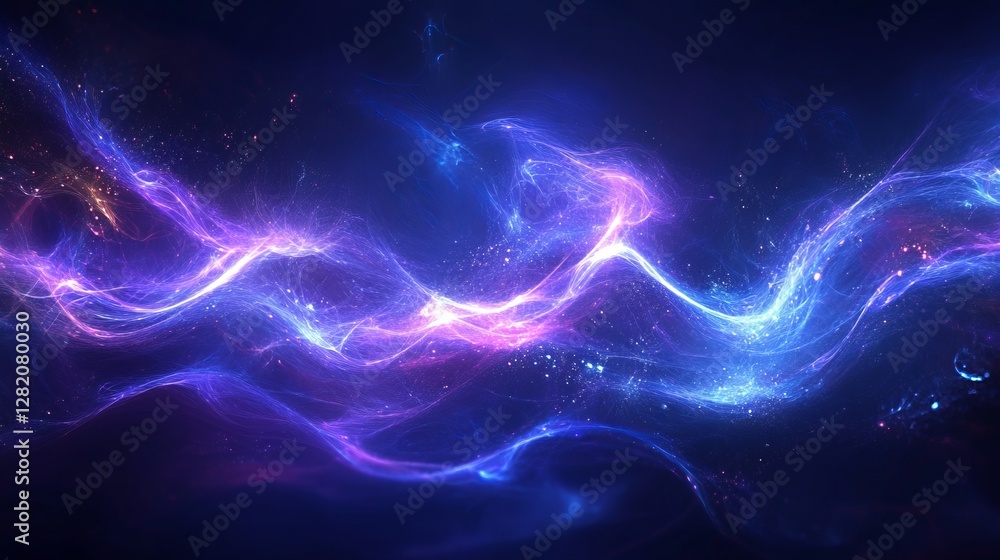abstract blue and purple glowing waves, futuristic and vibrant composition, dynamic and textured design, sharp and clean tones abstract blue and purple glowing waves, futuristic and vibrant composition, dynamic and textured design, sharp and clean tones