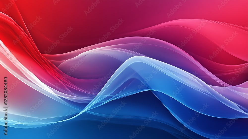 abstract flowing red and blue waves, dynamic and artistic composition, textured and futuristic design, glowing and sharp tones abstract flowing red and blue waves, dynamic and artistic composition, textured and futuristic design, glowing and sharp tones