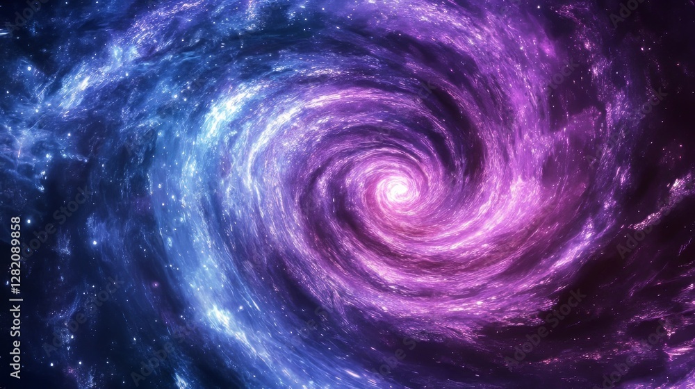 abstract swirling galaxy with vibrant purple and blue tones, cosmic and mysterious landscape, radiant and dreamy atmosphere, glowing and inspiring composition abstract swirling galaxy with vibrant purple and blue tones, cosmic and mysterious landscape, radiant and dreamy atmosphere, glowing and inspiring composition