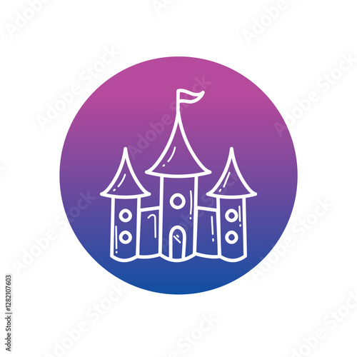 Castle Vector icon