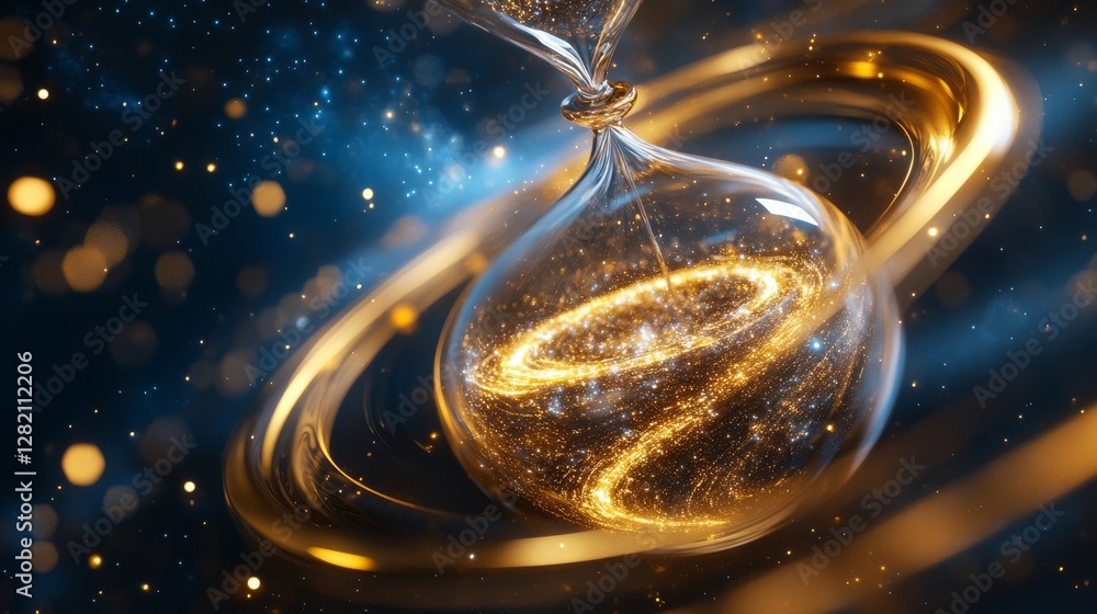 Mystical Entity Siphoning Time from an Ancient Hourglass – Swirling Galaxies, Enchanted Energy, High-Detail Fantasy Art Mystical Entity Siphoning Time from an Ancient Hourglass – Swirling Galaxies, Enchanted Energy, High-Detail Fantasy Art