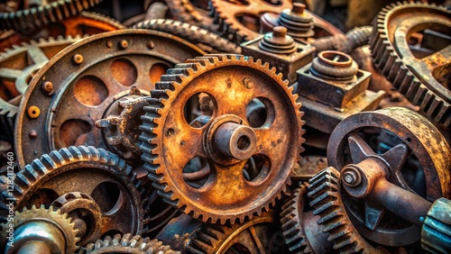 old clock mechanism