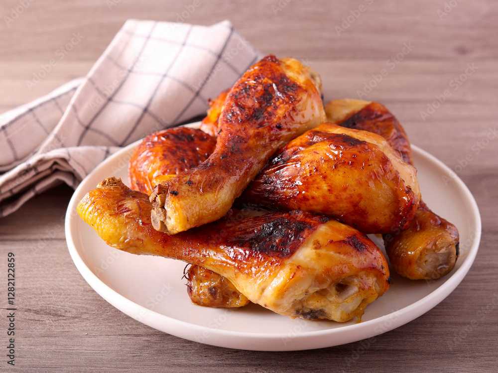 Roast chicken drumsticks Roast chicken drumsticks