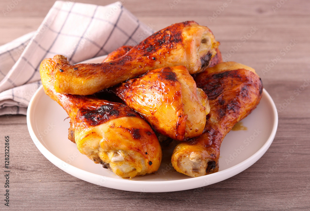 Roast chicken drumsticks Roast chicken drumsticks