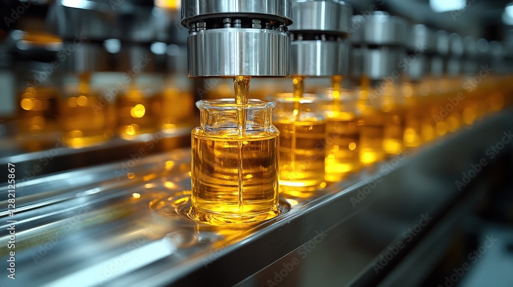 Modern olive oil extraction process showcasing precision and technology Modern olive oil extraction process showcasing precision and technology