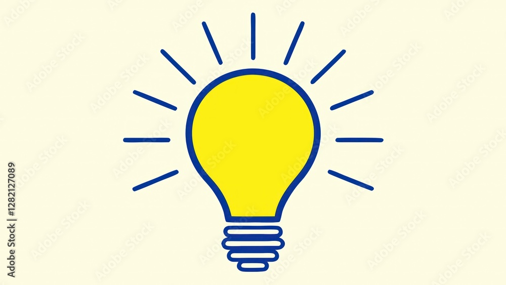 Illustration of Light Bulb Concept Showcasing Enlightenment and Creativity for Future Progress Illustration of Light Bulb Concept Showcasing Enlightenment and Creativity for Future Progress