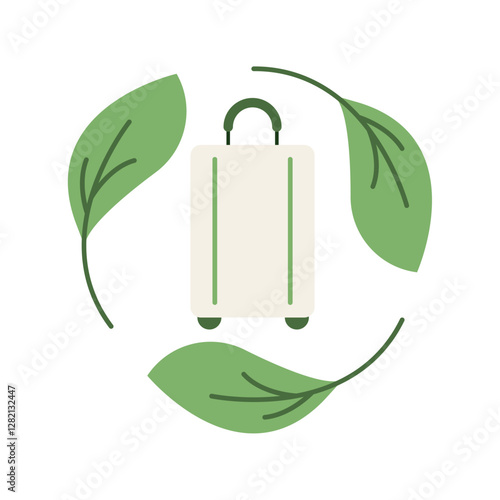 Sustainable Tourism Hotel Icon