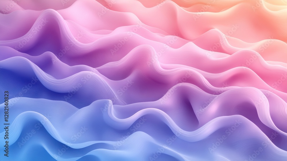 Soft Pastel Abstract Minimalist Vector Art with Gentle Gradients Soft Pastel Abstract Minimalist Vector Art with Gentle Gradients