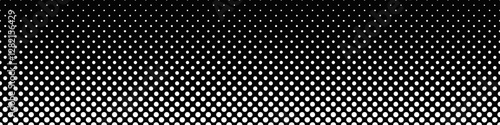 Abstract geometric wide circle pattern header background