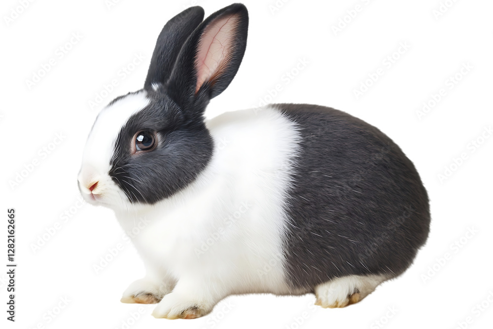 Fototapeta premium rabbit isolated on white