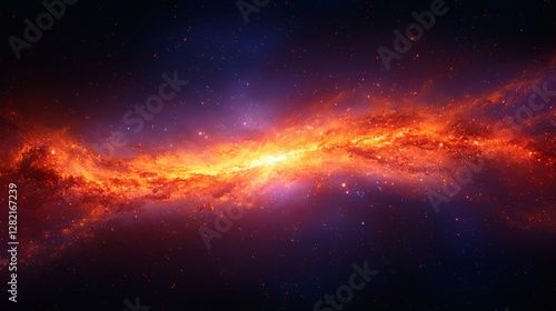 Stunning Cosmic Landscape of Stars and Nebulae