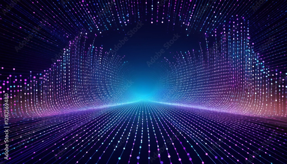 technology background big data visualization concept technology background big data visualization concept