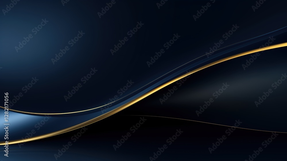 Obraz premium Abstract technology concept curve architectural space background