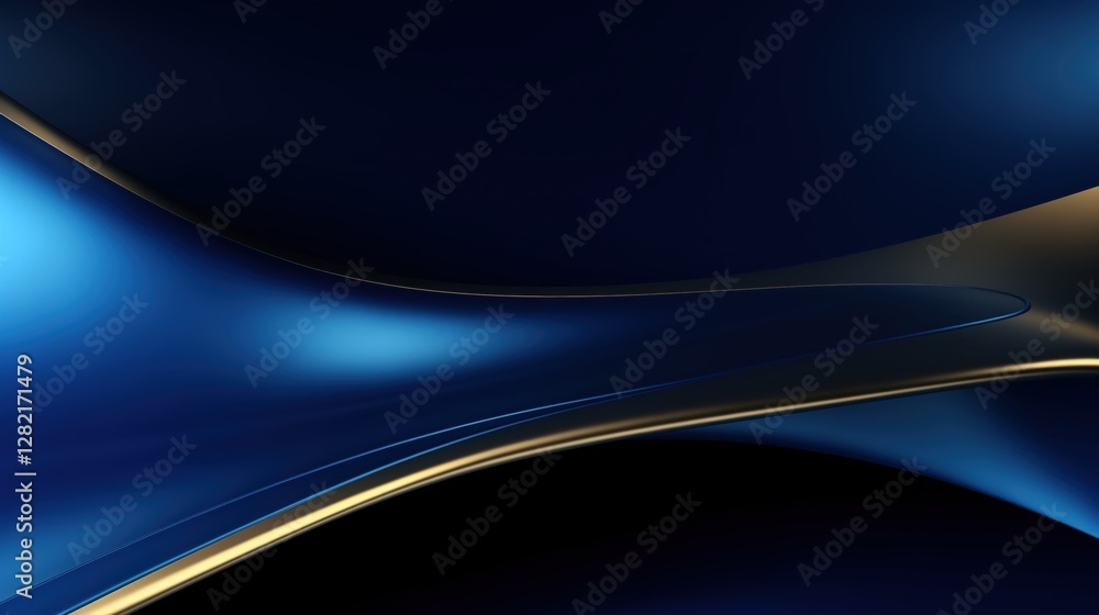 Abstract technology concept curve architectural space background