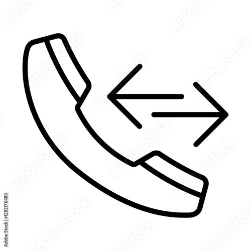 Call back icon simple vector symbol