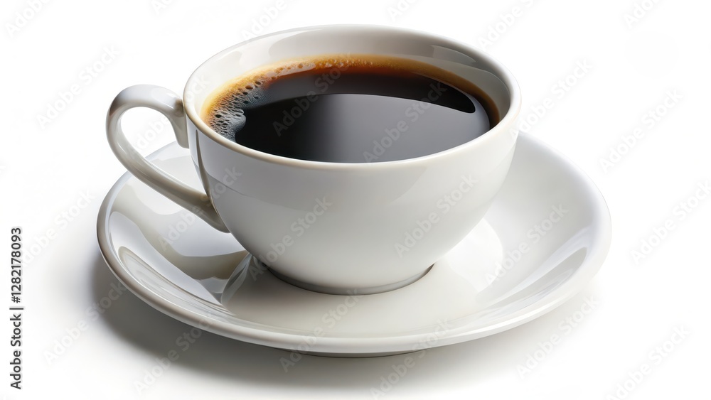 Coffee Cup on White Background Coffee Cup on White Background