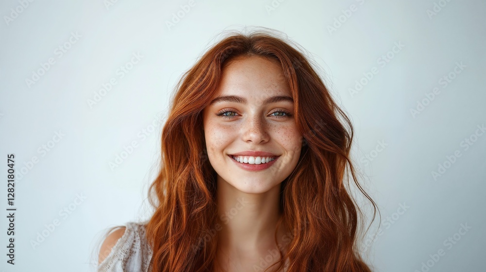 Portrait of a smiling, happy woman posing, realistic 4k photography Portrait of a smiling, happy woman posing, realistic 4k photography