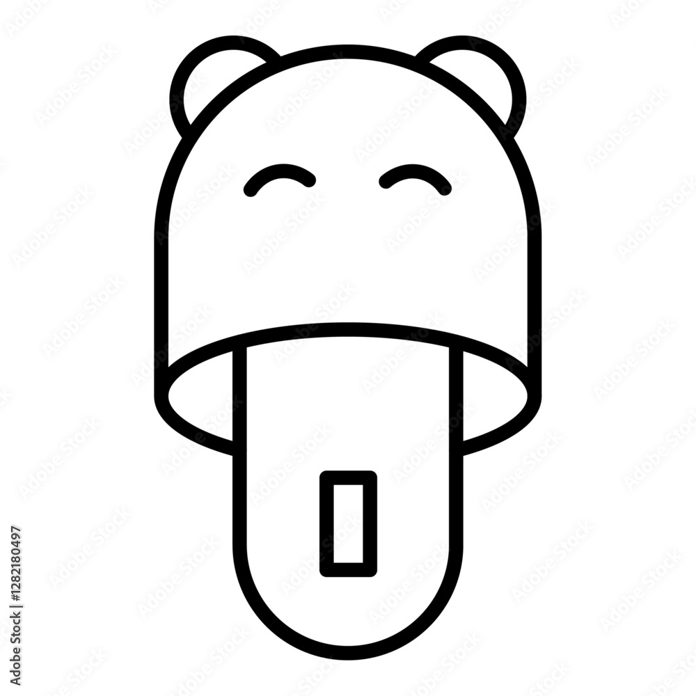 Slippers icon simple vector symbol Slippers icon simple vector symbol
