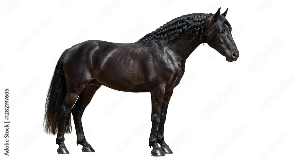 REALISTIC HORSE FOR AGRIBUSINESS COMPOSITION REALISTIC HORSE FOR AGRIBUSINESS COMPOSITION