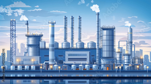 A technical infographic of hydrogen energy, comparing gray hydrogen with other types, focusing on carbon impact. photo